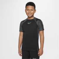 Nike Dri-FIT Strike Big Kids' Soccer Top Juniors Black/Grey Детски тениски и фланелки