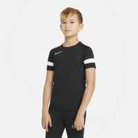 Sale Nike Academy Soccer Top Black/White Детски тениски и фланелки