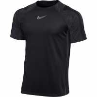 Nike Dri-FIT Strike Men's Short-Sleeve Soccer Top Black/White Мъжки тениски и фланелки