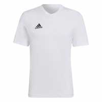 Adidas Мъжка Риза Ent22 T-Shirt Mens White Мъжки ризи