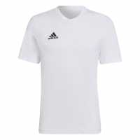 Adidas Мъжка Риза Ent22 T-Shirt Mens Бяло Мъжки тениски с яка