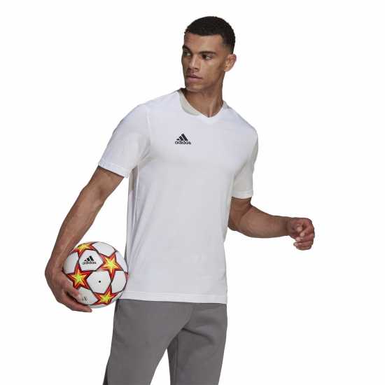 Adidas Мъжка Риза Ent22 T-Shirt Mens White Мъжки ризи