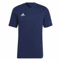 Adidas Мъжка Риза Ent22 T-Shirt Mens Морска синьо Мъжки тениски с яка