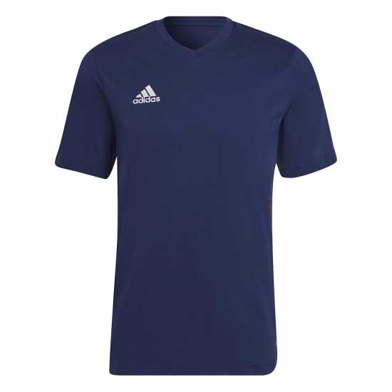 Adidas Мъжка Риза Ent22 T-Shirt Mens Морска синьо Мъжки тениски с яка