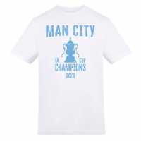 Awd Printed Adults Fa Cup Winners Tee Man City Awd Printed Adults Fa Cup Winners Tee Man City