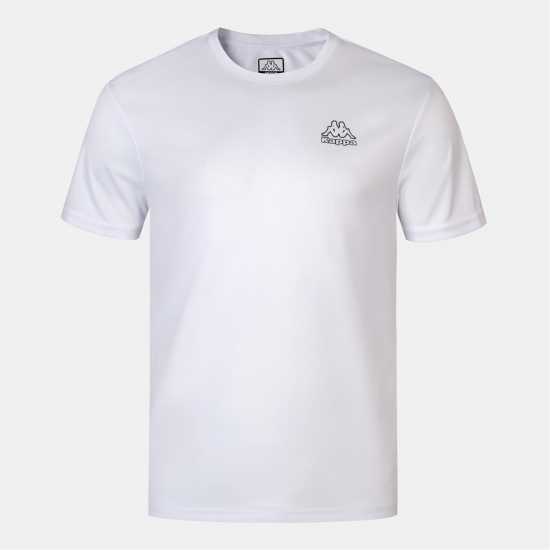 Kappa Мъжка Тениска Quick Dry T Shirt Mens White Мъжки тениски и фланелки