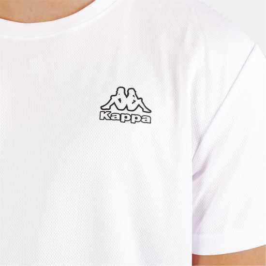 Kappa Мъжка Тениска Quick Dry T Shirt Mens White Мъжки тениски и фланелки