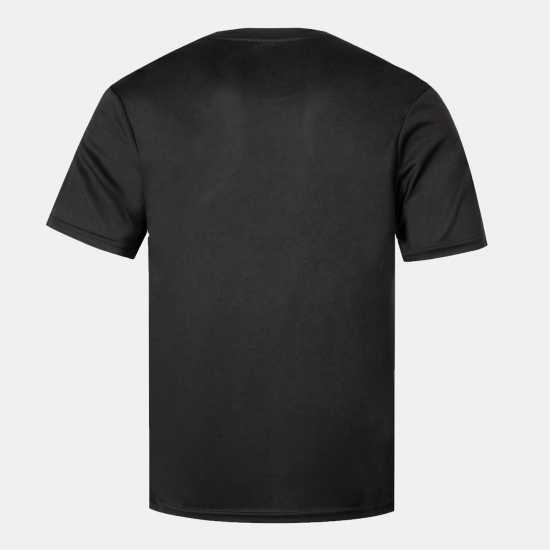 Мъжки тениски и фланелки Kappa Мъжка Тениска Quick Dry T Shirt Mens Black Kappa Мъжка Тениска Quick Dry T Shirt Mens Black Мъжки тениски и фланелки