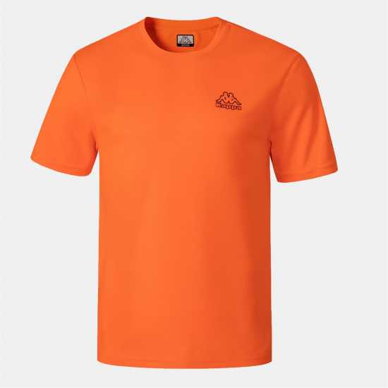 Мъжки тениски и фланелки Kappa Мъжка Тениска Quick Dry T Shirt Mens Orange Kappa Мъжка Тениска Quick Dry T Shirt Mens Orange Мъжки тениски и фланелки