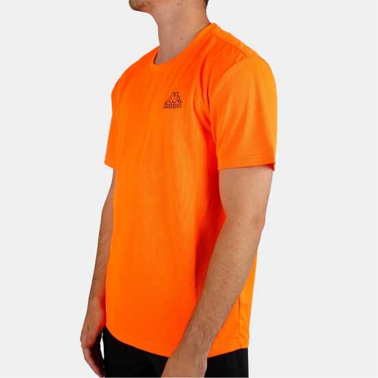 Мъжки тениски и фланелки Kappa Мъжка Тениска Quick Dry T Shirt Mens Orange Kappa Мъжка Тениска Quick Dry T Shirt Mens Orange Мъжки тениски и фланелки