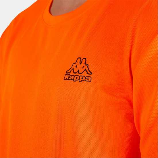 Мъжки тениски и фланелки Kappa Мъжка Тениска Quick Dry T Shirt Mens Orange Kappa Мъжка Тениска Quick Dry T Shirt Mens Orange Мъжки тениски и фланелки