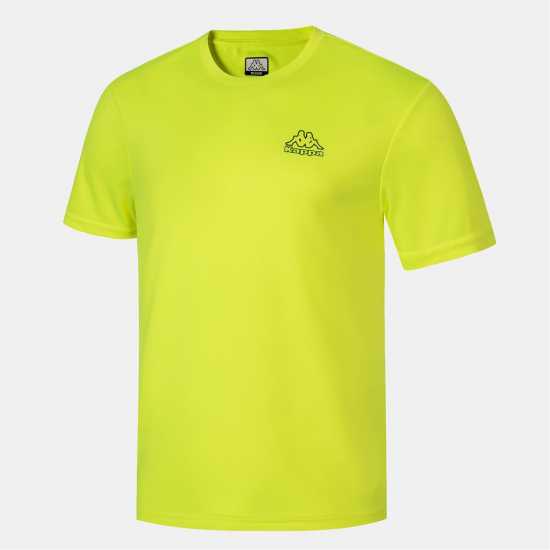 Kappa Мъжка Тениска Quick Dry T Shirt Mens Yellow Мъжки тениски и фланелки