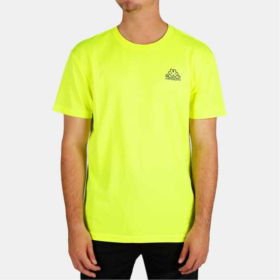 Kappa Мъжка Тениска Quick Dry T Shirt Mens Yellow Мъжки тениски и фланелки