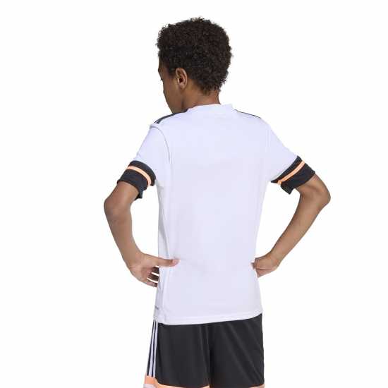 Adidas F50 Short Sleeve Training Shirt Juniors White/Black 