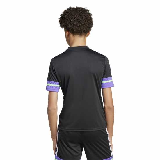 Adidas F50 Short Sleeve Training Shirt Juniors Черно/Лилаво 