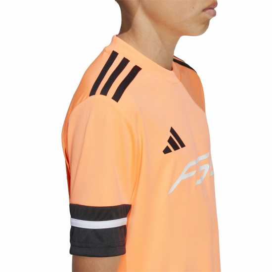 Adidas F50 Short Sleeve Training Shirt Juniors Оранжево/Черно 