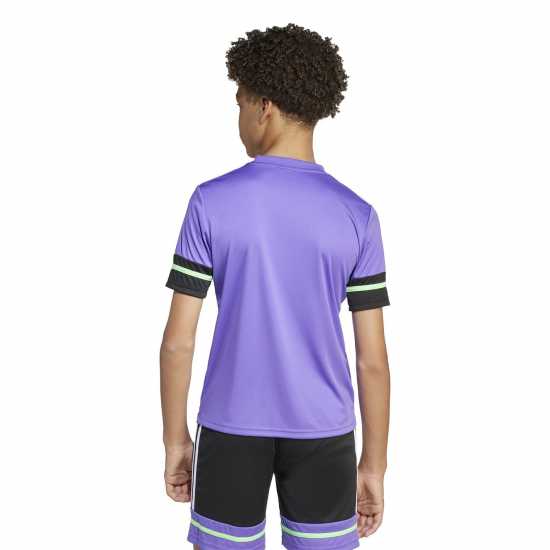 Adidas F50 Short Sleeve Training Shirt Juniors Лилаво/Черно Adidas F50 Short Sleeve Training Shirt Juniors Лилаво/Черно