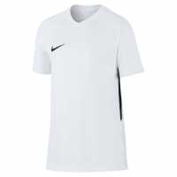 Nike Tiempo Short Sleeve T-Shirt Juniors White/Black Детски тениски и фланелки
