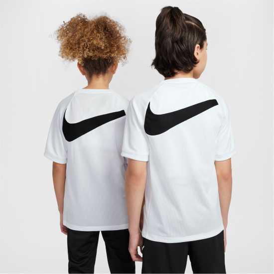 Nike Acd25 Ss Top Gx Jn52 Връхно бяло Детски тениски и фланелки