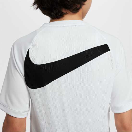 Nike Acd25 Ss Top Gx Jn52 Връхно бяло Детски тениски и фланелки