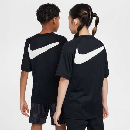 Nike Acd25 Ss Top Gx Jn52 Черно/Бяло Детски тениски и фланелки