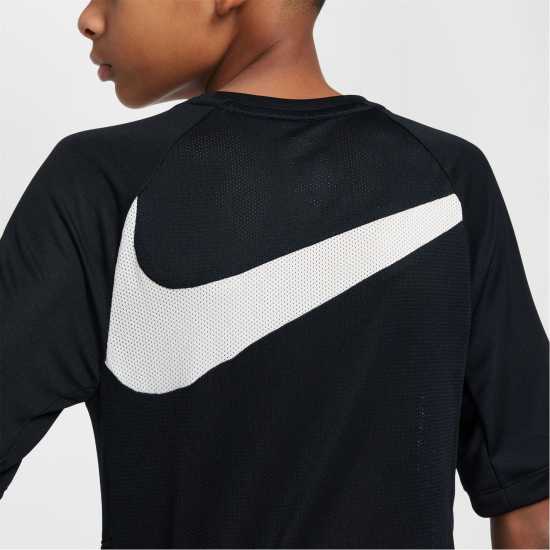 Nike Acd25 Ss Top Gx Jn52 Черно/Бяло Детски тениски и фланелки