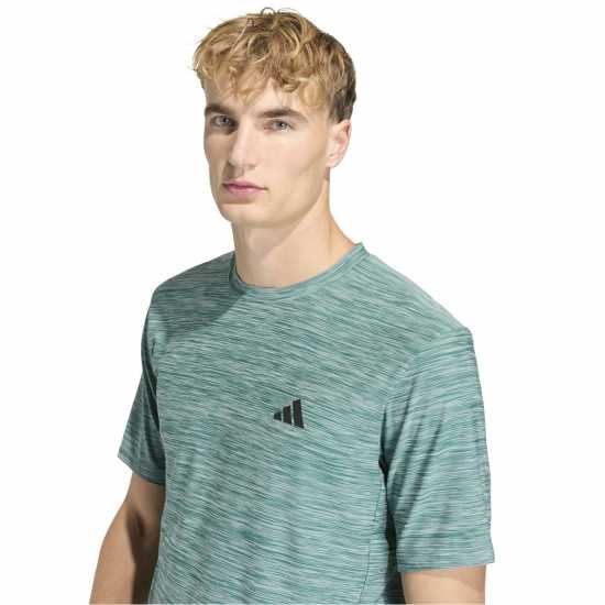 Adidas Мъжка Риза Train Essentials Stretch Training T-Shirt Mens Sage Adidas Мъжка Риза Train Essentials Stretch Training T-Shirt Mens Sage