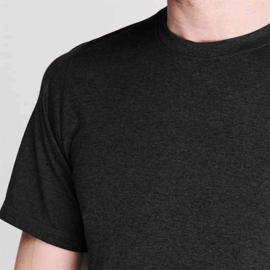 Adidas Мъжка Риза Train Essentials Stretch Training T-Shirt Mens DkGreyMarl/Blk Мъжки ризи