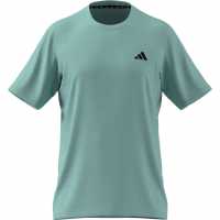 Adidas Мъжка Риза Train Essentials Stretch Training T-Shirt Mens Аква Атлетика