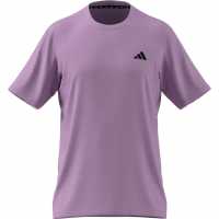 Adidas Мъжка Риза Train Essentials Stretch Training T-Shirt Mens Bliss Lilac Атлетика