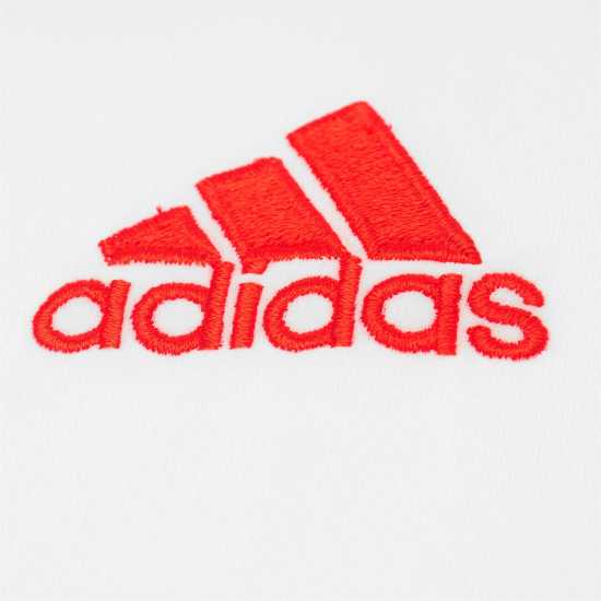 Adidas Мъжка Риза Classic 3 Stripe Sereno T-Shirt Mens White/Blue Мъжки тениски и фланелки