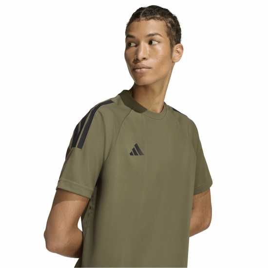 Adidas Мъжка Риза Classic 3 Stripe Sereno T-Shirt Mens  