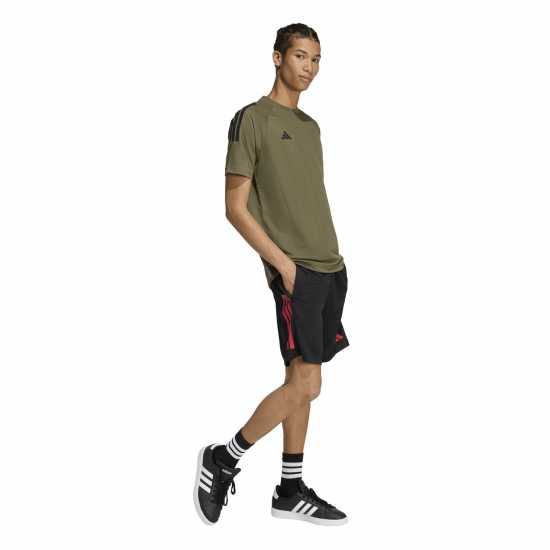 Adidas Мъжка Риза Classic 3 Stripe Sereno T-Shirt Mens  