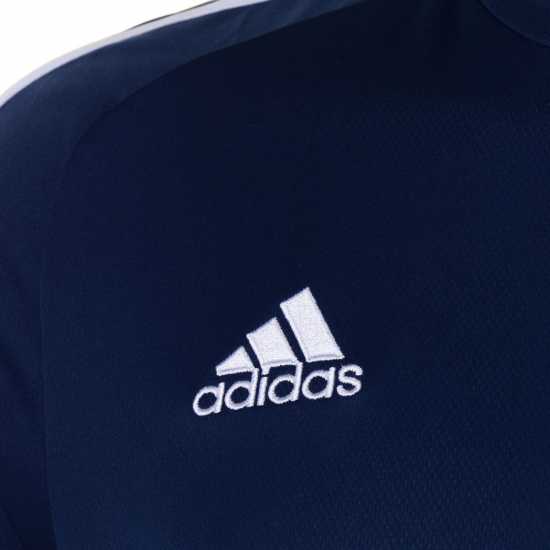 Adidas Мъжка Риза Classic 3 Stripe Sereno T-Shirt Mens Морско синьо/Бяло Adidas Мъжка Риза Classic 3 Stripe Sereno T-Shirt Mens Морско синьо/Бяло