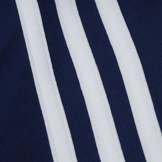 Adidas Мъжка Тениска Classic 3 Stripe Sereno T Shirt Mens Navy/White Мъжки тениски с яка