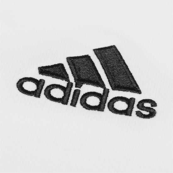 Adidas Мъжка Риза Classic 3 Stripe Sereno T-Shirt Mens Бяло/Черно Adidas Мъжка Риза Classic 3 Stripe Sereno T-Shirt Mens Бяло/Черно