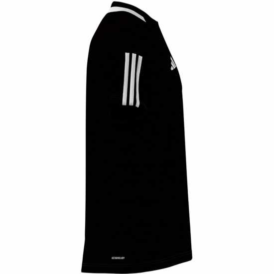 Adidas Мъжка Риза Classic 3 Stripe Sereno T-Shirt Mens Черно/Бяло Adidas Мъжка Риза Classic 3 Stripe Sereno T-Shirt Mens Черно/Бяло