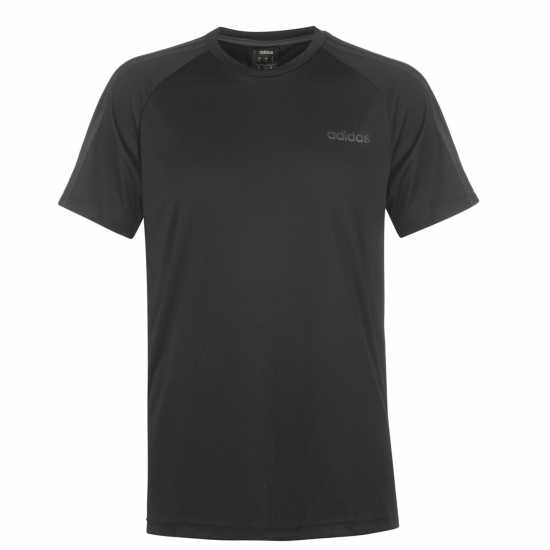 Adidas Мъжка Риза Classic 3 Stripe Sereno T-Shirt Mens Черно/Сиво Adidas Мъжка Риза Classic 3 Stripe Sereno T-Shirt Mens Черно/Сиво