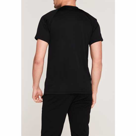 Adidas Мъжка Риза Classic 3 Stripe Sereno T-Shirt Mens Черно/Сиво Adidas Мъжка Риза Classic 3 Stripe Sereno T-Shirt Mens Черно/Сиво