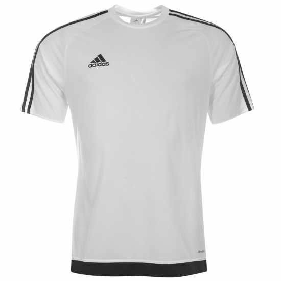 Adidas Детска Спортна Тениска Sereno Training Top Juniors БЯЛО/ЧЕРНО Детски тениски и фланелки