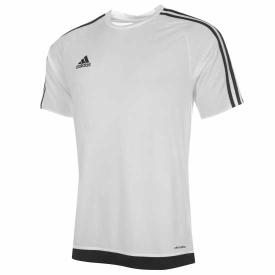 Adidas Детска Спортна Тениска Sereno Training Top Juniors БЯЛО/ЧЕРНО Детски тениски и фланелки