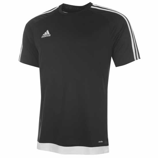 Детски тениски и фланелки Adidas Детска Спортна Тениска Sereno Training Top Juniors ЧЕРНО/БЯЛО Adidas Детска Спортна Тениска Sereno Training Top Juniors ЧЕРНО/БЯЛО Детски тениски и фланелки