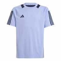 Adidas Детска Спортна Тениска Sereno Training Top Junior Boys Blue/Ink Детски тениски и фланелки