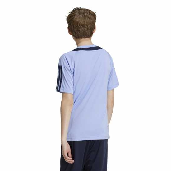 Adidas Детска Спортна Тениска Sereno Training Top Junior Boys Blue/Ink Детски тениски и фланелки