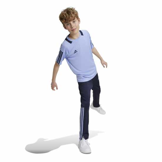 Adidas Детска Спортна Тениска Sereno Training Top Junior Boys Blue/Ink Детски тениски и фланелки