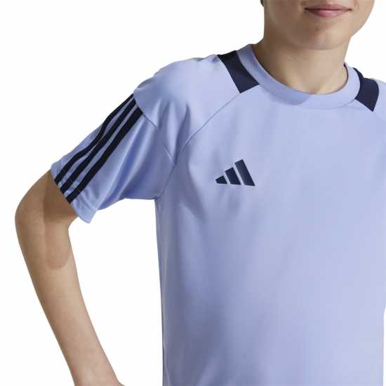 Adidas Детска Спортна Тениска Sereno Training Top Junior Boys Blue/Ink Детски тениски и фланелки