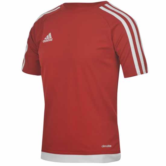 Adidas Детска Спортна Тениска Sereno Training Top Juniors Червено/Бяло Детски тениски и фланелки