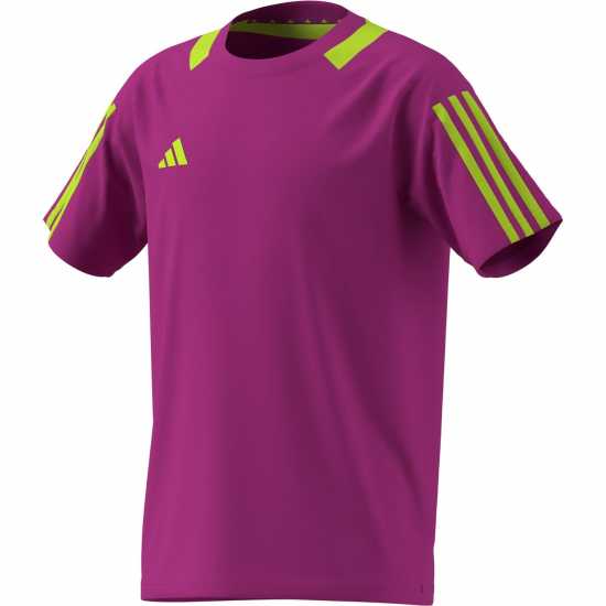 Adidas Детска Спортна Тениска Sereno Training Top Juniors Purple/yellow Детски тениски и фланелки