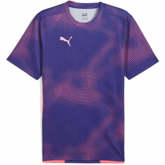 Puma Мъжка Риза Final Shirt Mens Лилаво Мъжки тениски и фланелки