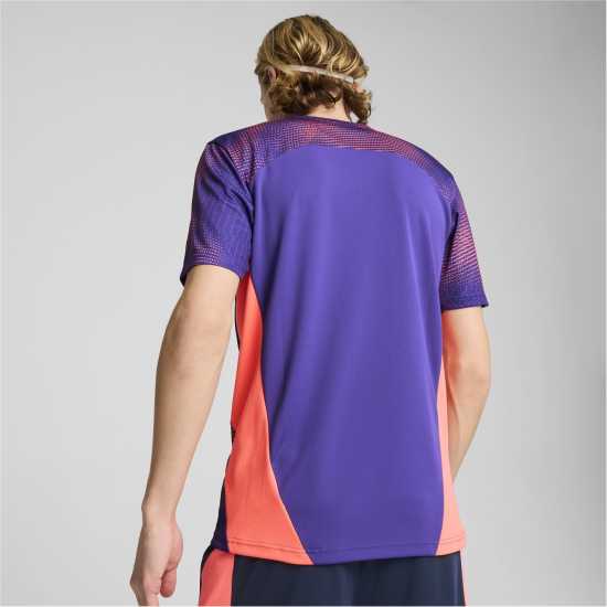 Puma Мъжка Риза Final Shirt Mens Лилаво Мъжки тениски и фланелки